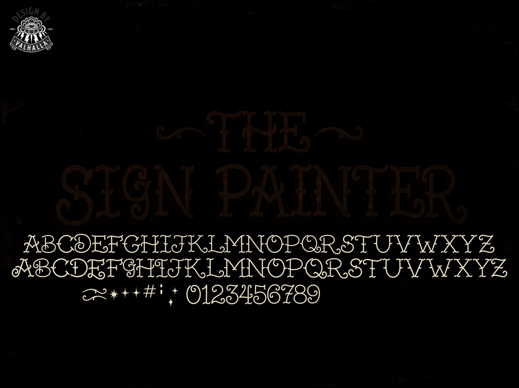 The Sign Painter – Commercial Licence