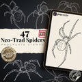 Procreate 45 Spiders