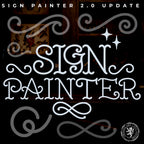 The Sign Painter – Procreate Tattoo Lettering – preview 4