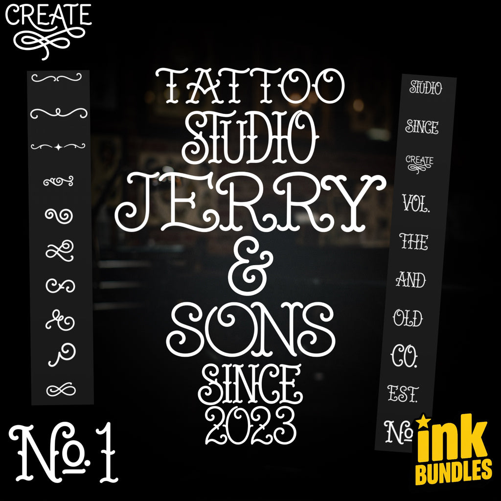 The Sign Painter – Procreate Tattoo Lettering – preview 7