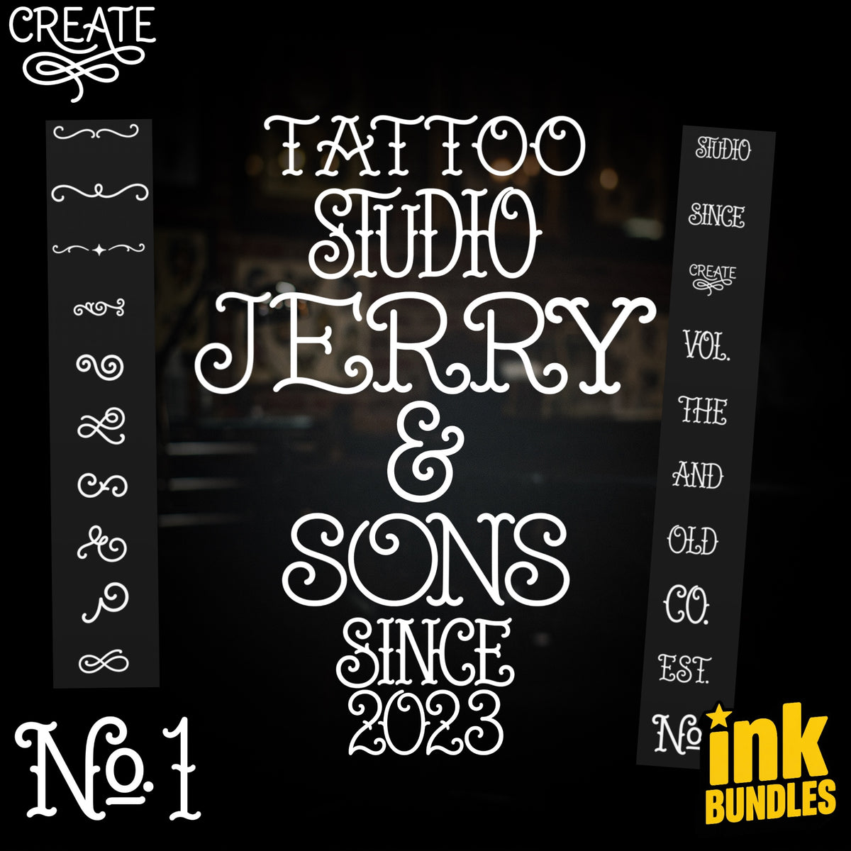 The Sign Painter – Procreate Tattoo Lettering – preview 7