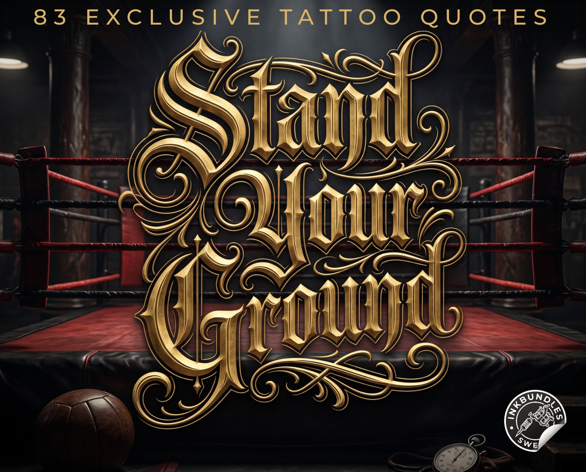 Tattoo Lettering 2026 – Procreate Lettering Kit – preview 6
