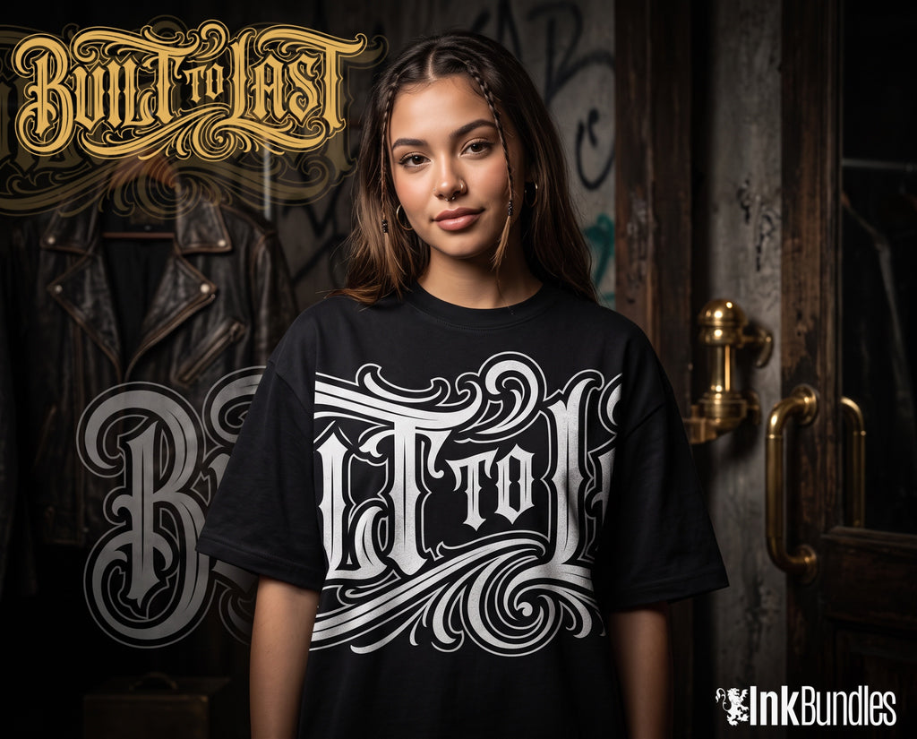 Tattoo Lettering 2026 – Procreate Lettering Kit