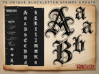 Tattoo Lettering 2026 – Procreate Lettering Kit