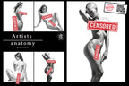 Artist Anatomy – 300+ Female Body Procreate Reference Stamps – preview 10