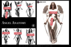Artist Anatomy – 300+ Female Body Procreate Reference Stamps – preview 6