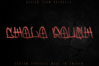 Cholo Street Letters Tattoo Font – Commercial Licence – preview 3