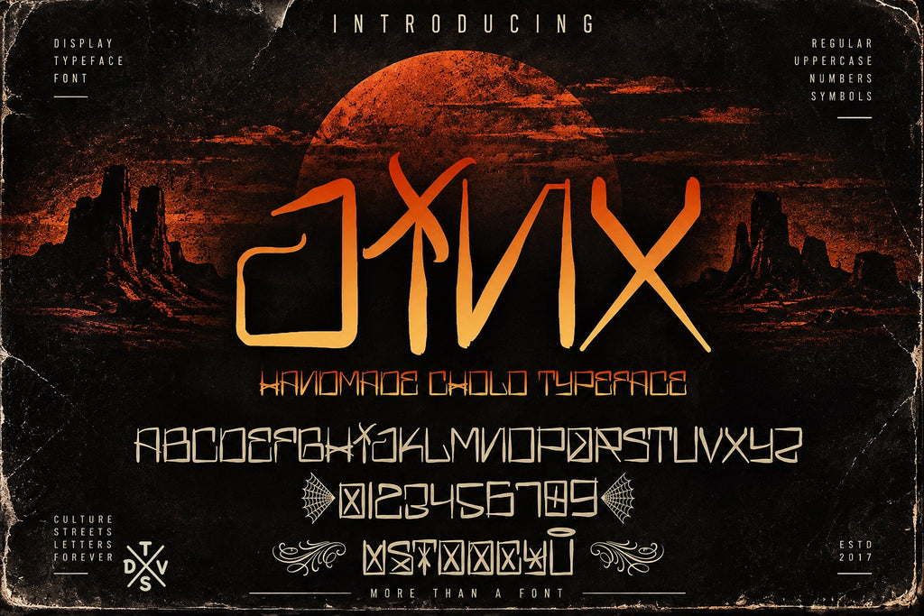 Jinx Tattoo Font – Commercial Licence