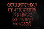 Sick Bury Your Dead tattoo font – custom OTF typeface for tattoo lettering and logos by Inkbundles