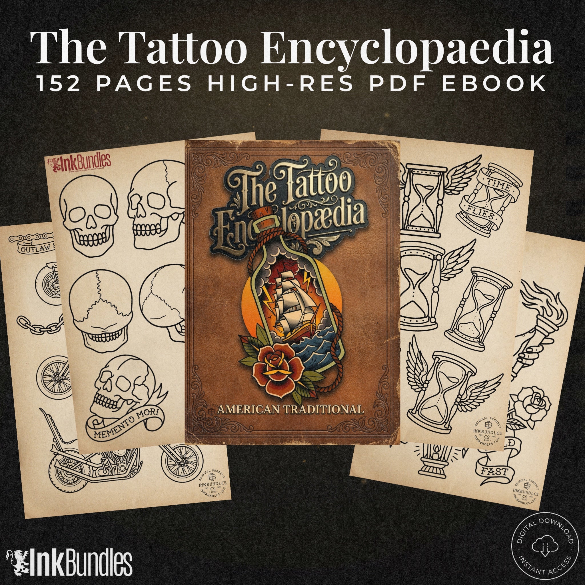 Tattoo Encyclopaedia 152 pages Traditional