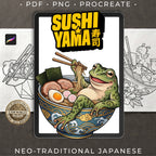 Sushi-Yama, Neo-Traditional Japanese