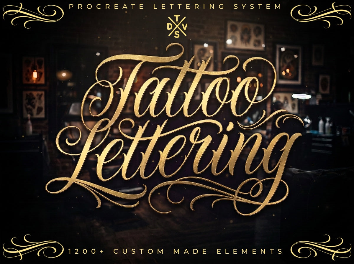 Chicano Lettering Vol.3 – Procreate Lettering Kit