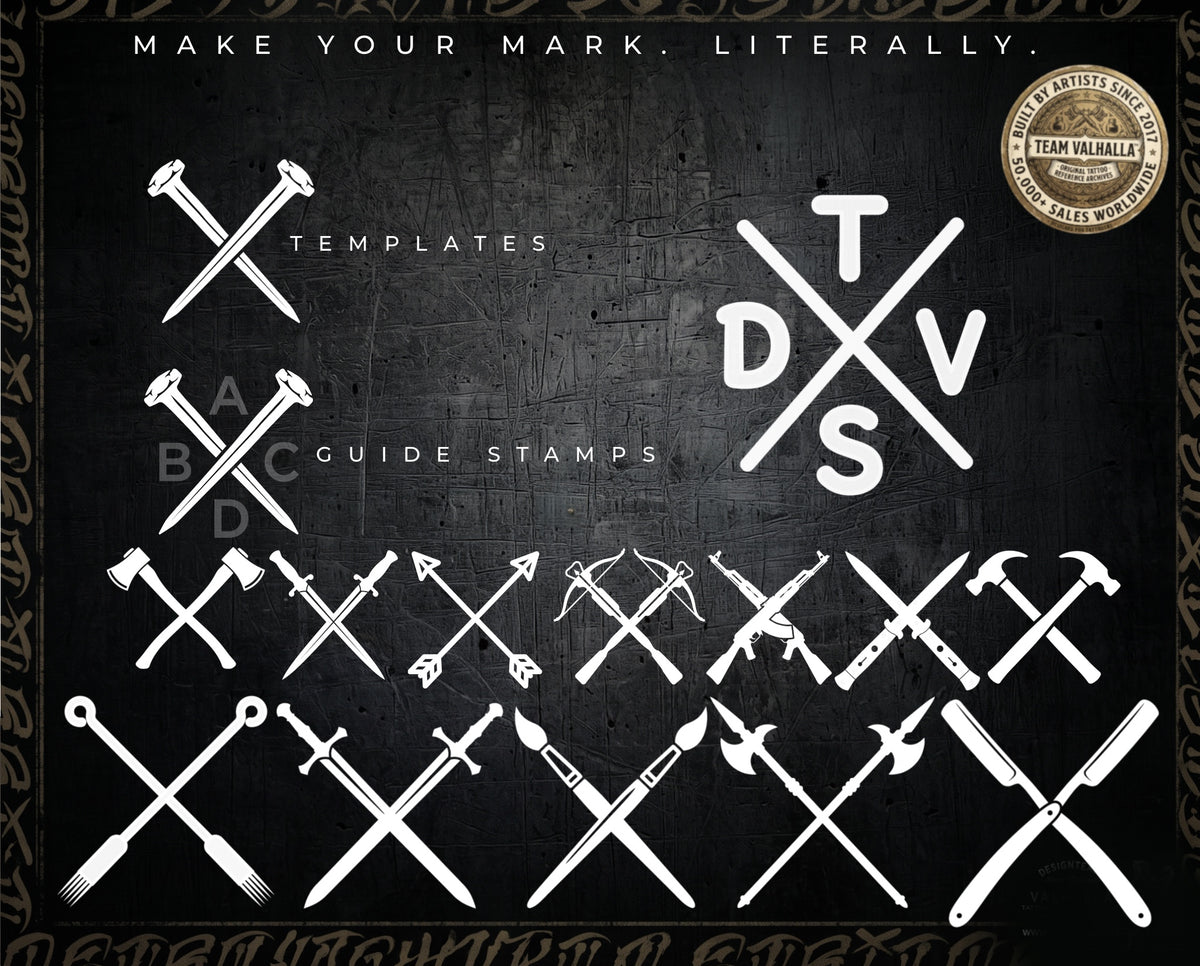 Sign Painter 2 Lettering Bundle - 340 Procreate Stamps & 4 Fonts