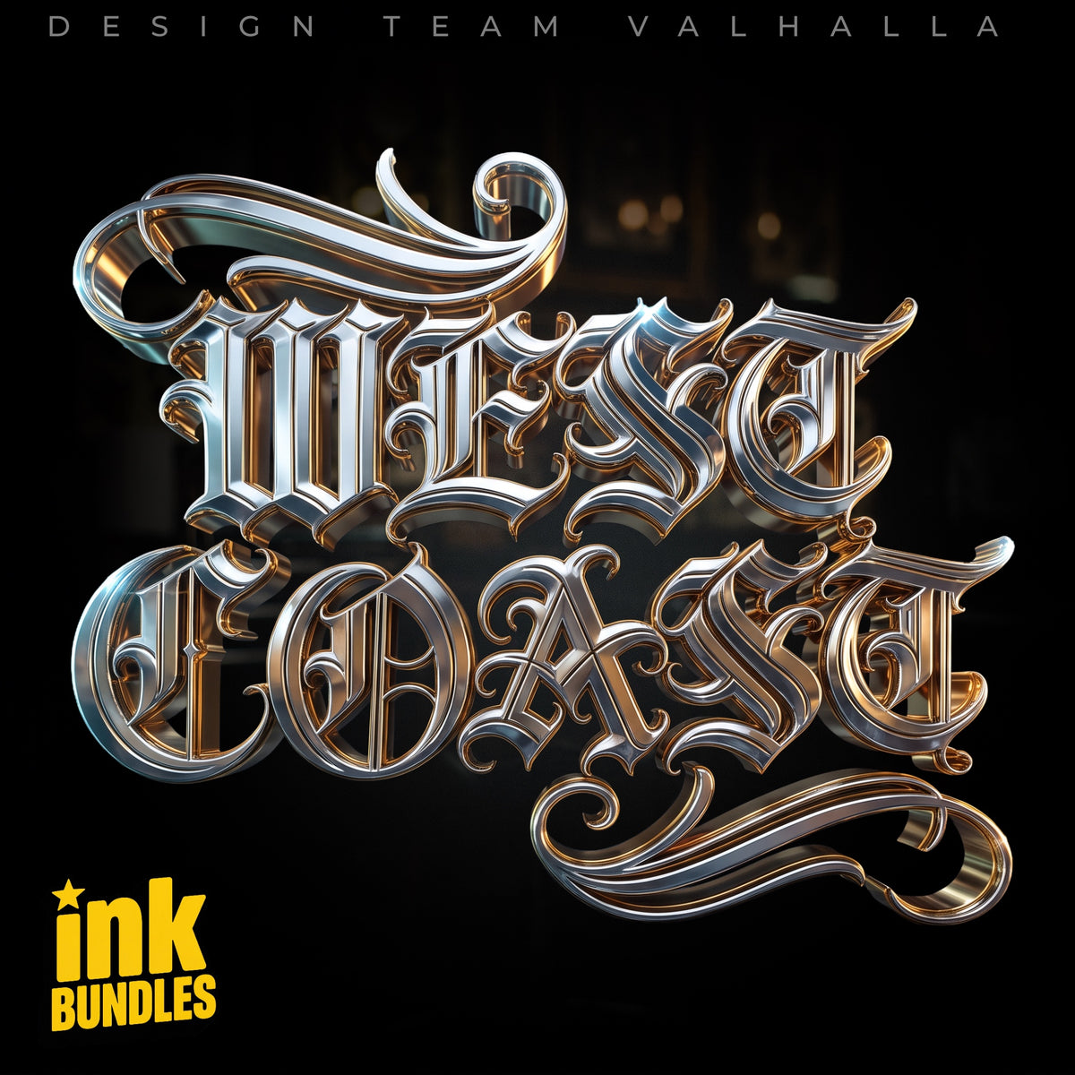 Tattoo Lettering Ultimate Bundle - Procreate Brushes & Chicano Designs