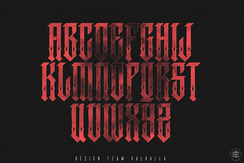 Gringo Tattoo Font – Commercial Licence