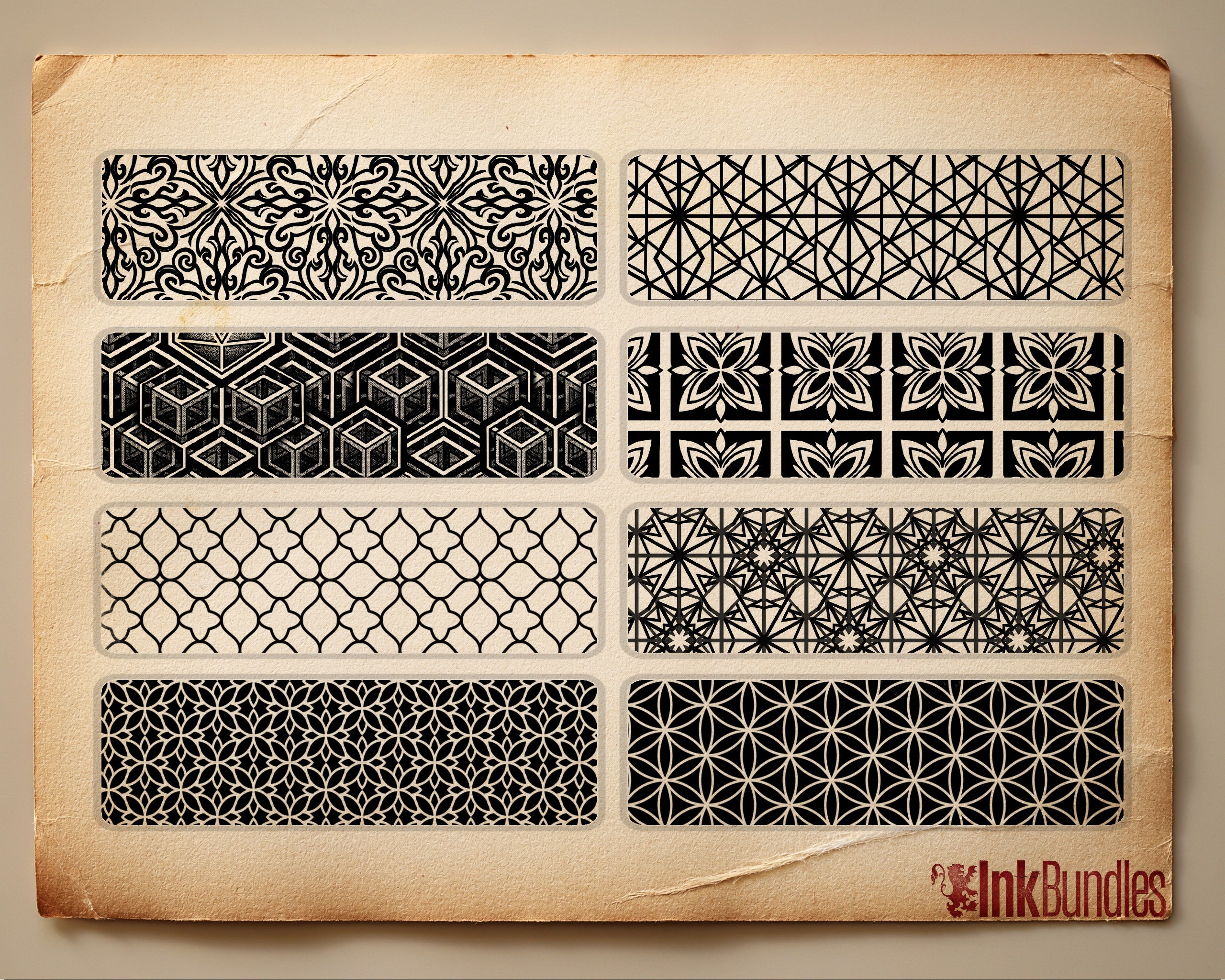 Sacred Geometry Procreate Brushes: 300+ Stamps & Patterns