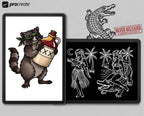 Traditional Artist Vol. 3 – 685 Procreate Tattoo Designs