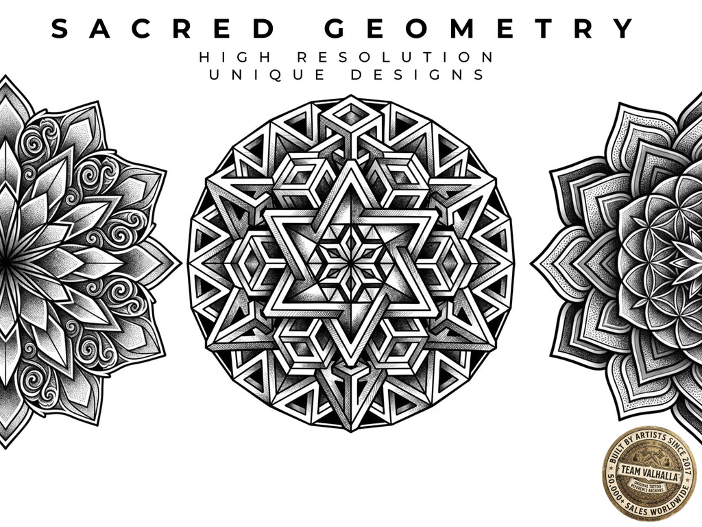 Sacred Geometry Vol.2 – 180+ Procreate Brushes – preview 4