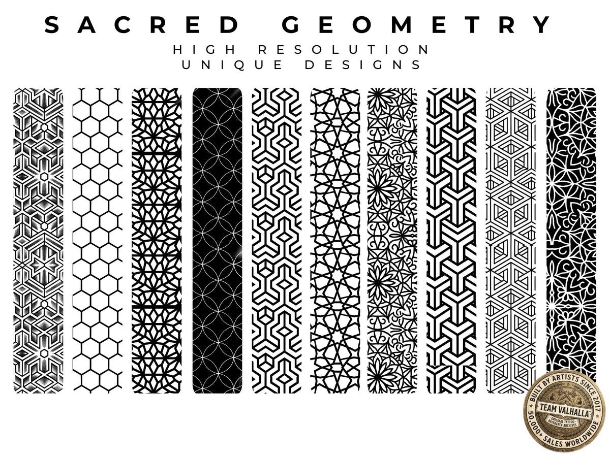 Sacred Geometry Vol.2 – 180+ Procreate Brushes – preview 7