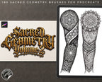 Sacred Geometry Vol.2 – 180+ Procreate Brushes