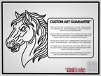 Procreate, Traditional Horses Tattoo flash art , 62 Unique references for Procreate, Outlined tattoo stencil art