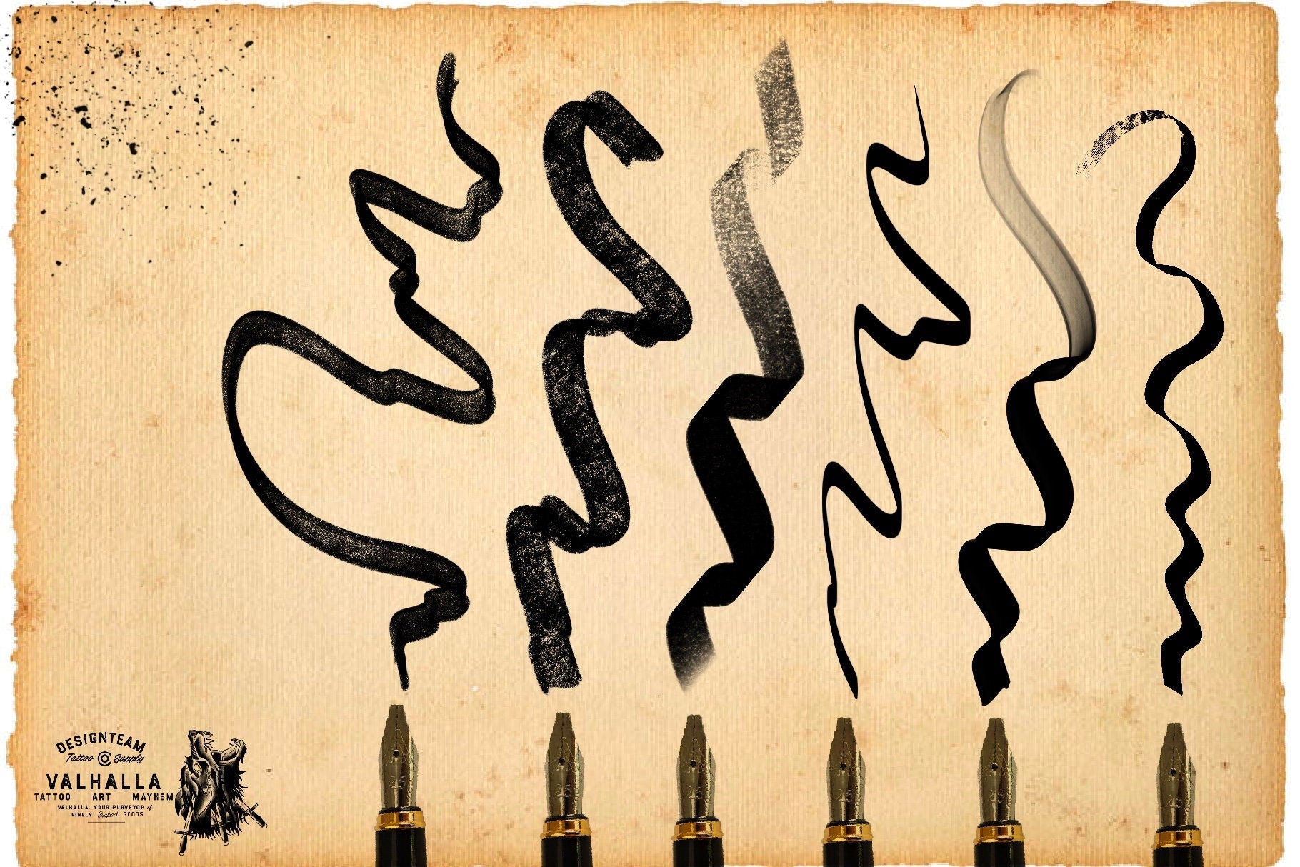 Master calligraphy - handmade, custom construction kit