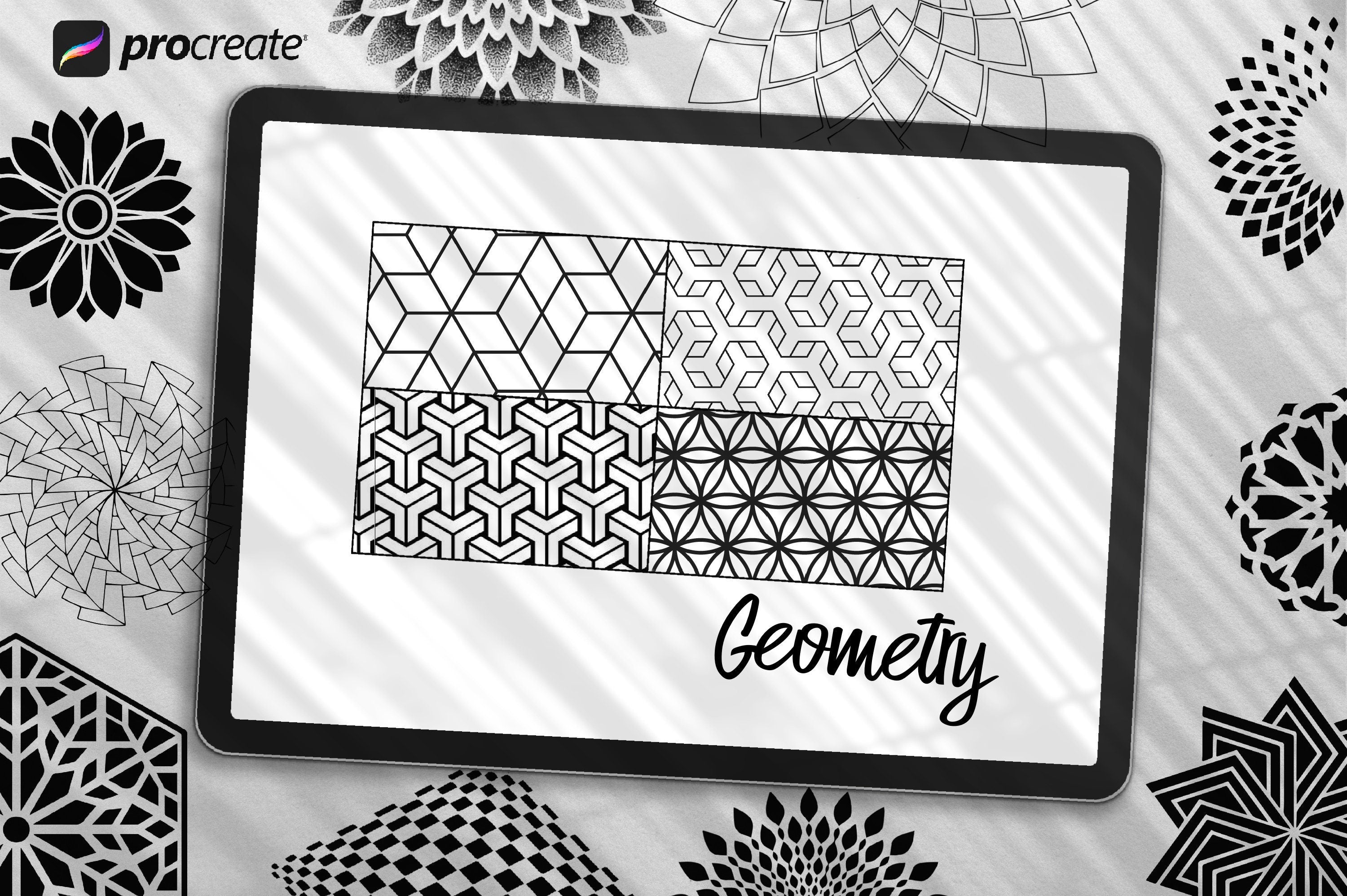 Geometry vol.1 & vol.2 procreate