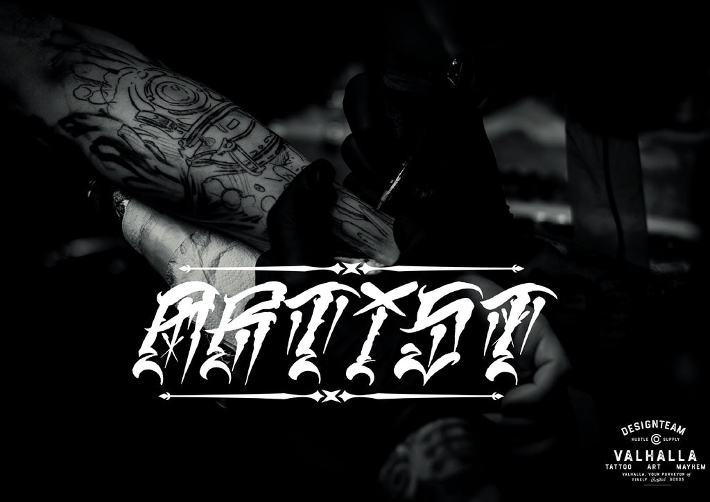 Detroit Tattoo Font – Commercial Licence – preview 3