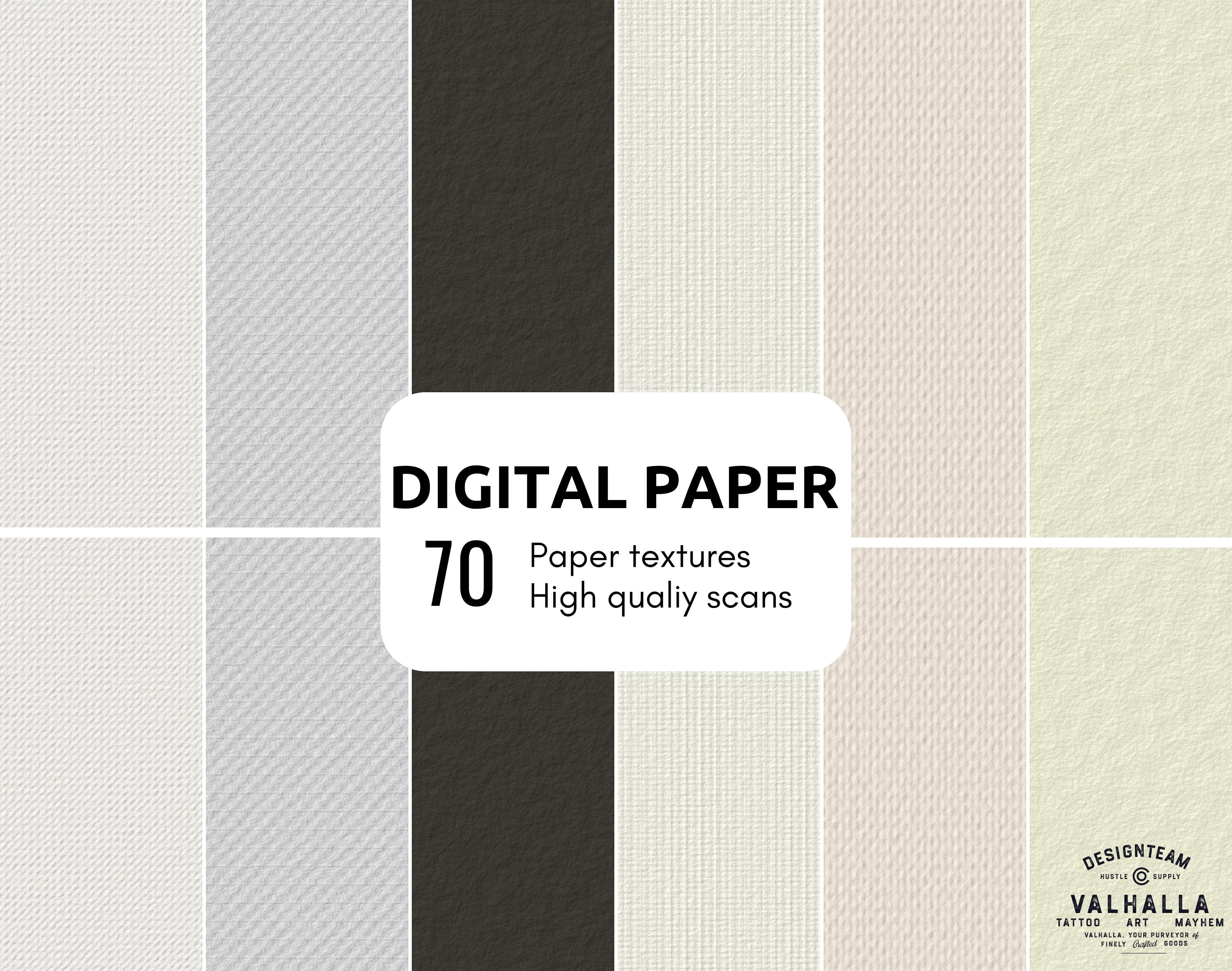 70 digital paper textures / png seamless