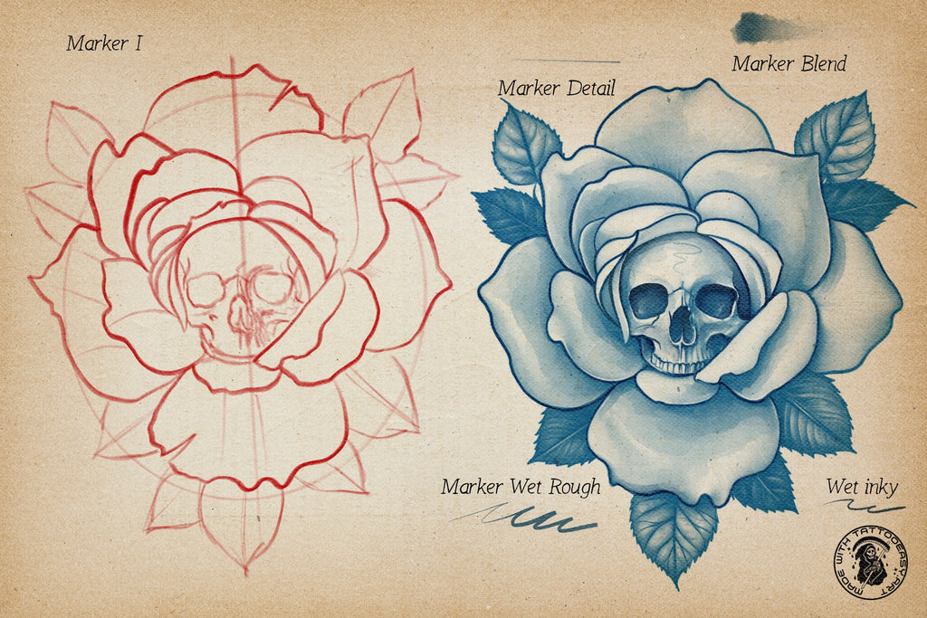 Magic Markers – 54 Procreate Brushes