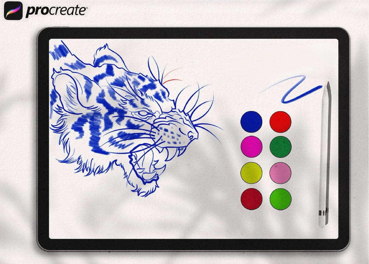 Magic Markers – 54 Procreate Brushes