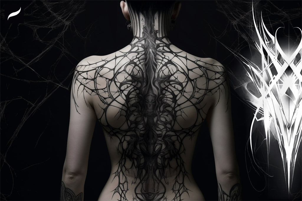 Goth Ink Tattoo Art: Procreate Stamps, Dark Calligraphy (Digital Download)