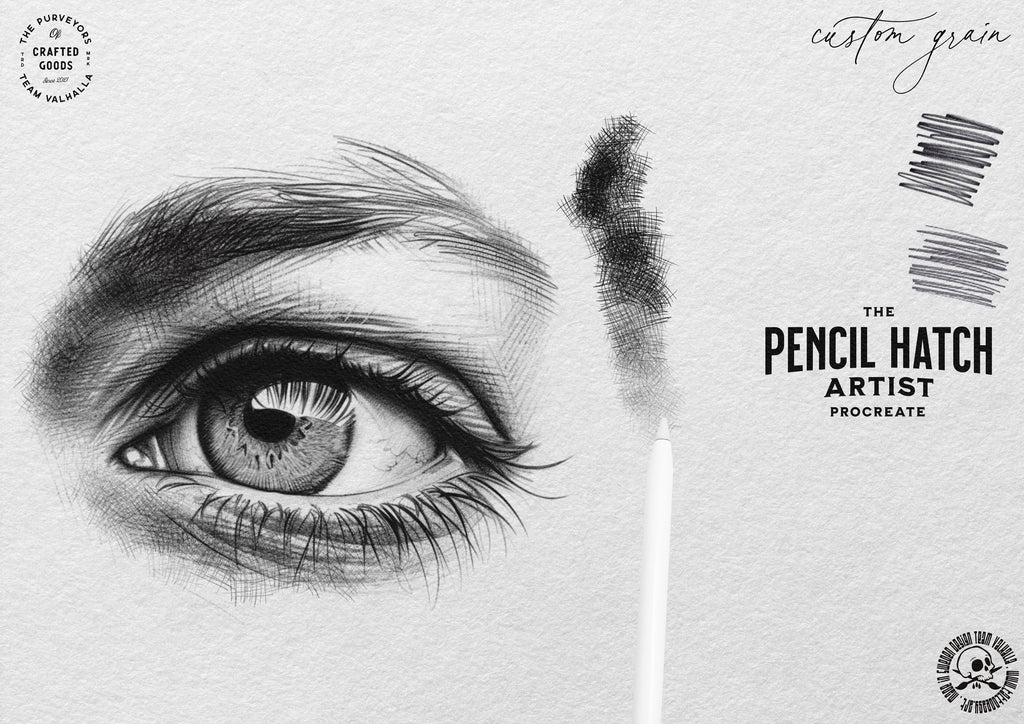 Pencil Hatch Artist – Procreate Brushes