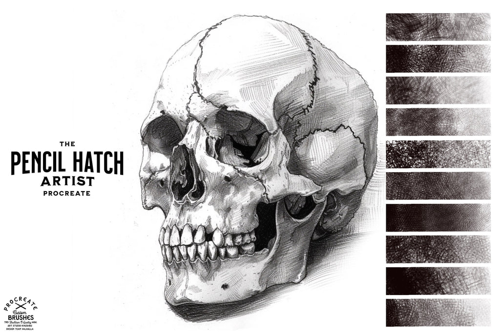 Pencil Hatch Artist – Procreate Brushes