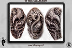 Biomech vol.2 designs & brushes, 100% custom art, 150+ designs and extras!