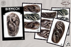 Biomech vol.2 designs & brushes, 100% custom art, 150+ designs and extras!