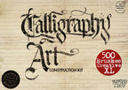 Master calligraphy - handmade, custom construction kit