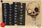 Skull Sketchbook: 500+ Procreate Stamps, Tattoo Art Reference (Digital Download)