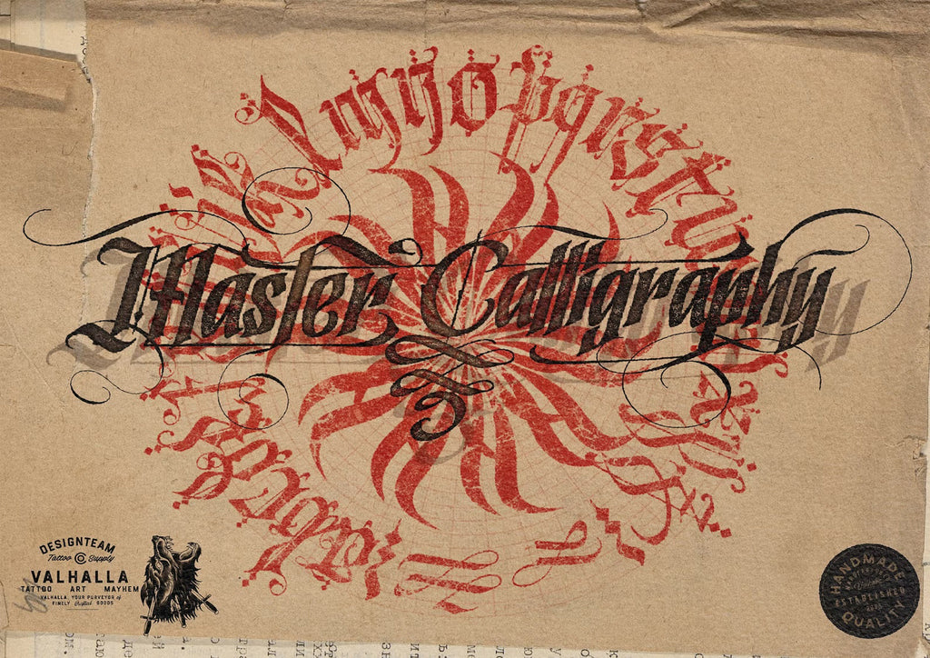 Master calligraphy - handmade, custom construction kit