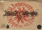 Master calligraphy - handmade, custom construction kit