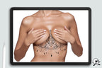 Sternum Tattoo Designs for Procreate: 25 Ready-Made Stamps + Construction Kit (Digital Download