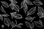 Procreate - Garden Essentials, Tattoo Leaves & Flowers, Fineline, hand drawn, Commercial Use