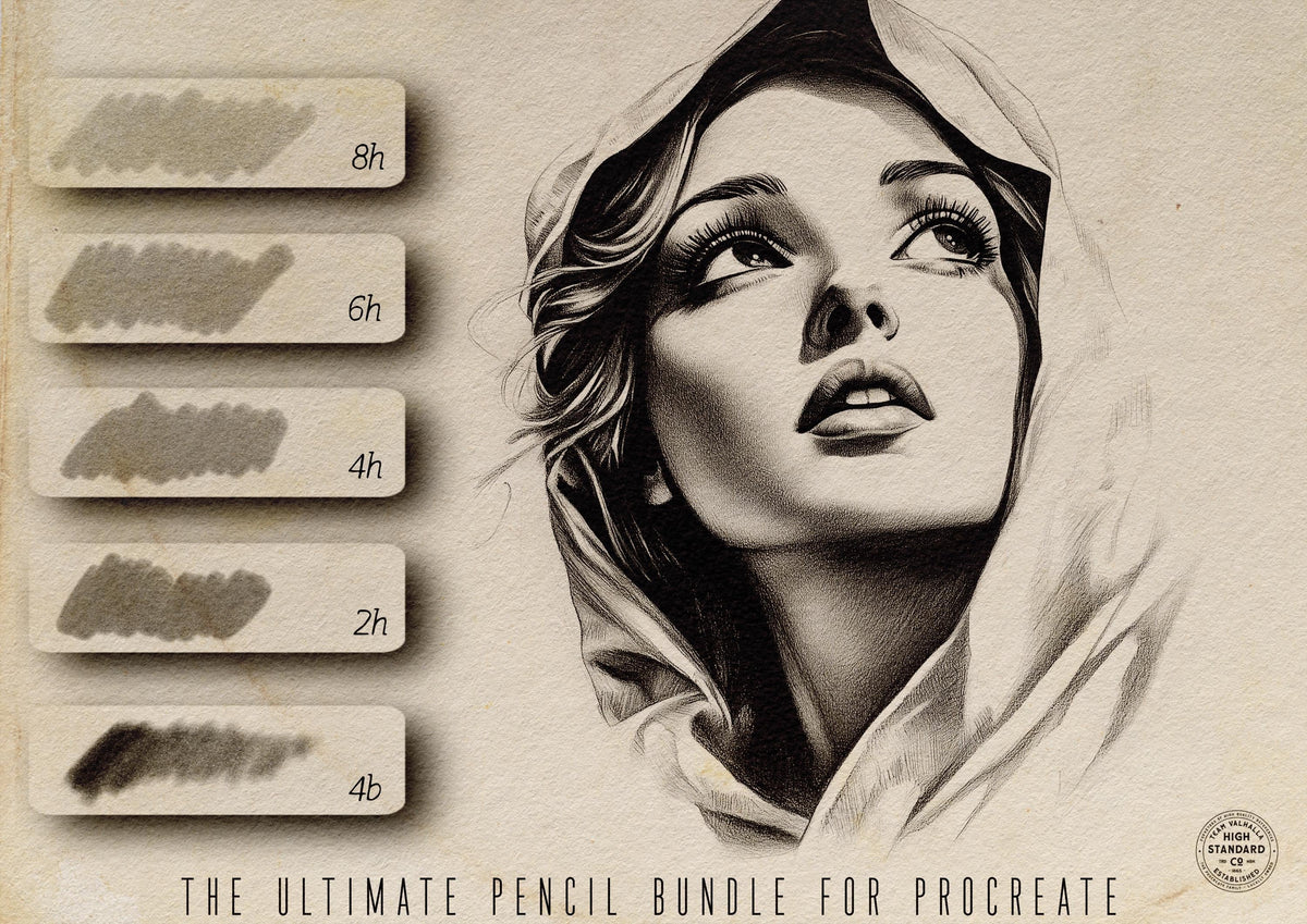 PencilReal – Procreate Brushes