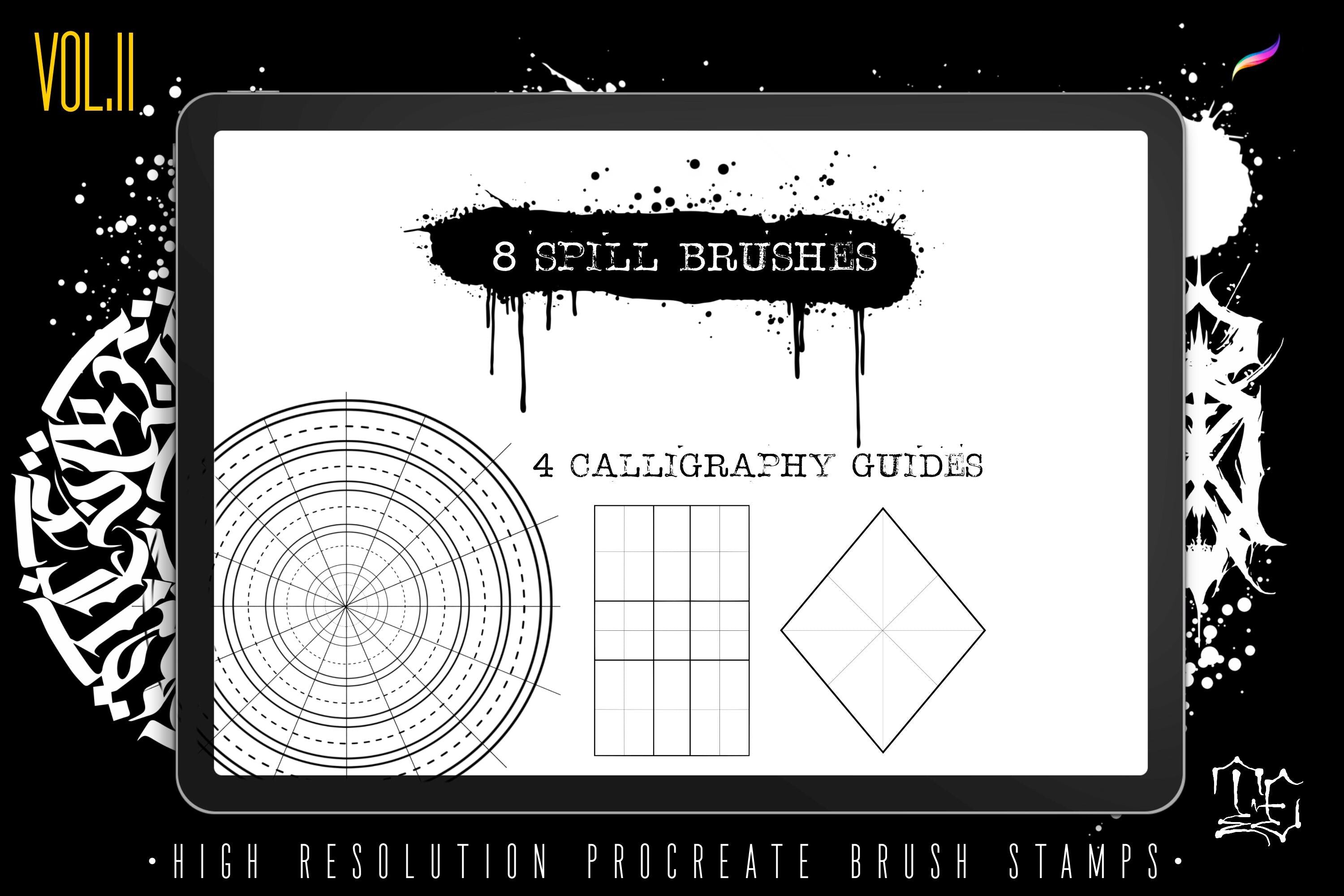 Procreate, Custom Calligraphy Volume 2