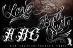 Custom Tattoo Lettering Vol.2 – Procreate Lettering Kit