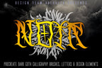 Calligraphy artist, Procreate creative lettering kit for artists