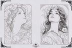 Art Nouveau Procreate Kit: ~400 Stamp Brushes (PDF)