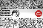 768 Baroque Design Elements – SVG, PNG & Vector Files