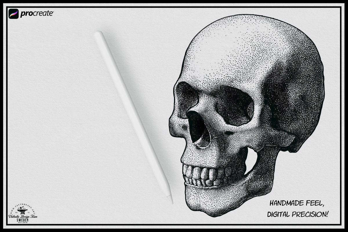 Stipple Studio – 60 Procreate Brushes