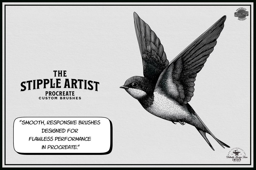 Stipple Studio – 60 Procreate Brushes